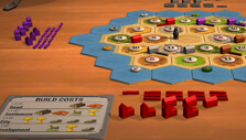 View of board in Catan Universe