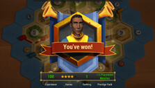 Winning a game in Catan Universe