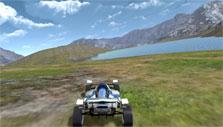 Track Racing Online: Beautiful terrain Beautiful terrain in Track Racing Online