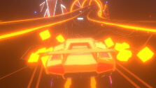 Orange neon in Music Racer: Ultimate