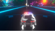 Police car in Music Racer: Ultimate