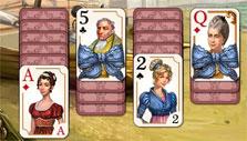 Regency Solitaire: Ribbon cards Ribbon cards in Regency Solitaire