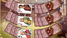 Crown cards in Regency Solitaire