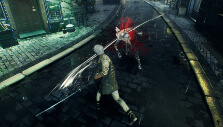 Melee combat in Bloodhunt
