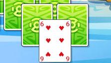 Two-pronged layout in Sunset Solitaire 2 Sunset Solitaire 2: Two-pronged layout
