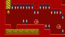Level riddled with traps in Flea Level riddled with traps in Flea