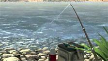 Lake fishing in Fishing Paradise 3D