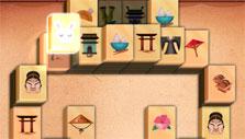 Beautiful tiles in 2D Mahjong Temple 2D Mahjong Temple: Beautiful tiles