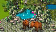 Bisons in Zoo World 2
