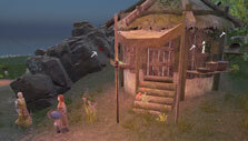 Gathering hut in Land of the Vikings