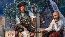 Adventures of Robinson Crusoe: Unfriendly pirates Unfriendly pirates in Adventures of Robinson Crusoe
