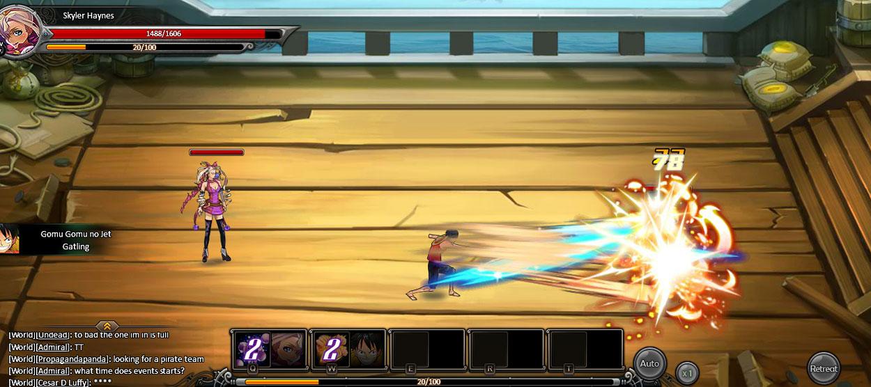 Revisão do One Piece 2 - Pirate King - Jogos MMORPG