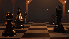 Chess puzzle in Seven Doors