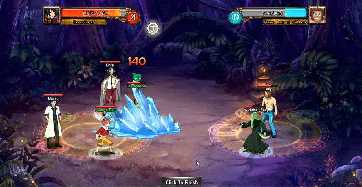 Fairy Tail Online Gameplay - Browser Game MMORPG 