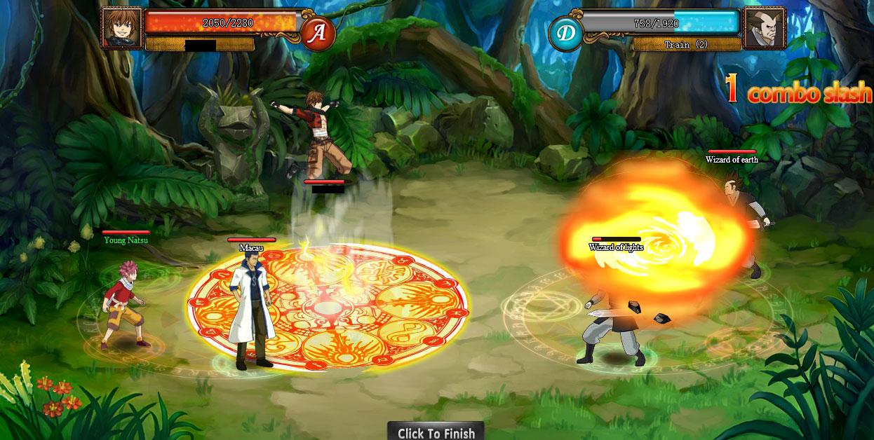 Fairy Tail Online Gameplay - Browser Game MMORPG 