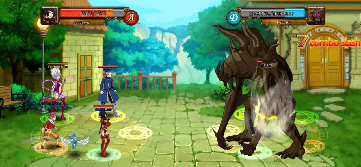 Fairy Tail Online Gameplay - Browser Game MMORPG 