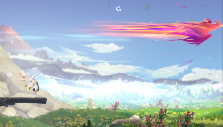 Rainbow plains in Afterimage