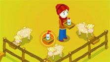 Giving medicine to your sick sheep in Sheep Farm