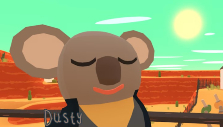 Funny Koala character in Frog Detective: The Entire Mystery