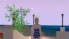 Profs Desert Island in Twinity