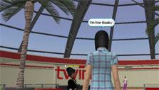 Saying hi in Twinity