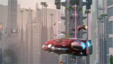 an airship in Urban Galaxy