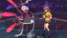 Linne vs Vatista in UNDER NIGHT IN-BIRTH II Sys: Celes