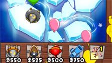 icy water map in Bloons TD Battles