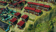 Laysara: Summit Kingdom: Cliff-side homes