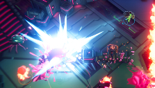Fiery and explosive battles in From Space