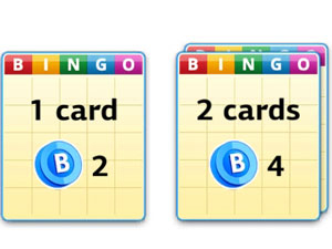 Wizard of Bingo: Buying bingo cards