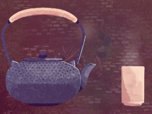 The Garden Path: Brewing tea