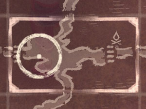 Map in The Garden Path