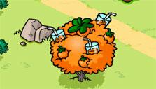 an upgraded orange tree in Garfield: Survival of the Fattest