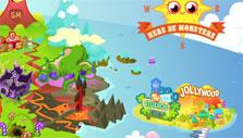 Moshi Monsters map