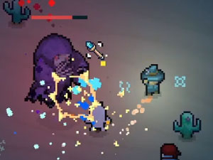 Boss fight in Black Dragon Mage