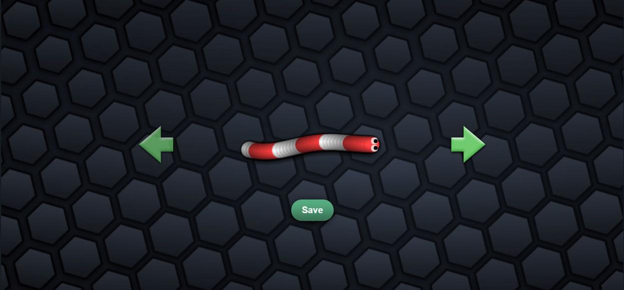 Slither.io - Snakes on a plain (background)