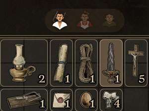 The Stone of Madness: Inventory