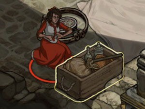 Looting in The Stone of Madness