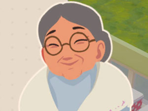 Grandma in Urban Jungle