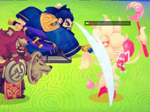 Vivid World: Boss fight