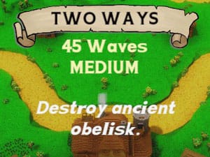 Game setup in Rustic Defense