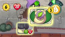 PvZ Heroes: Playing a card