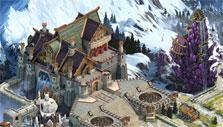Viking castle in Vikings: War of Clans