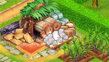 Producing sugar in Farm Tribe 3