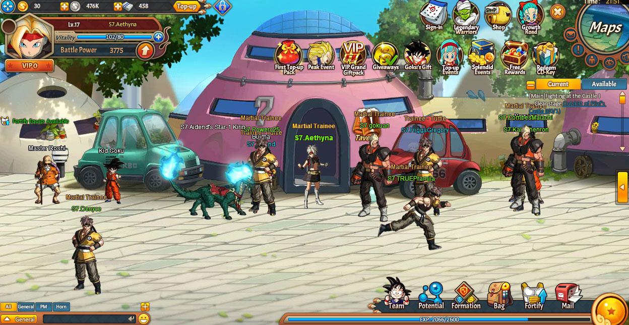 Main RPG Dragon Ball Online main visual released - GIGAZINE